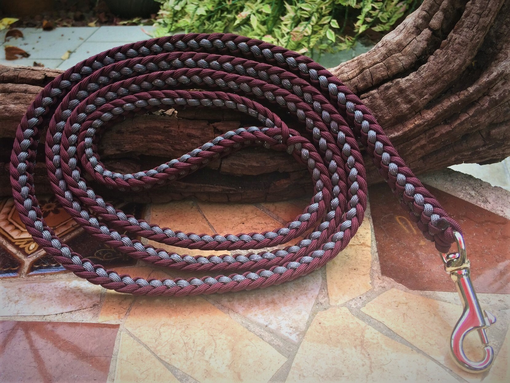 6 Feet Dog Leash Paracord Cobra Knot Handmade in the USA Etsy