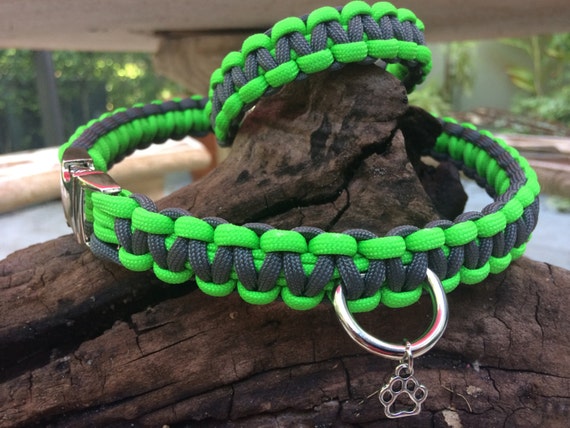 Etsy paracord dog collar sales