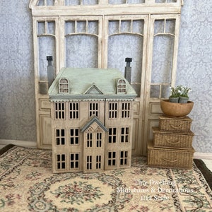 Miniature Dollhouse, Dollhouse for Dollhouse, Miniature Toy Shop, Dollhouse Toy, Dollhouse, Miniature House image 3