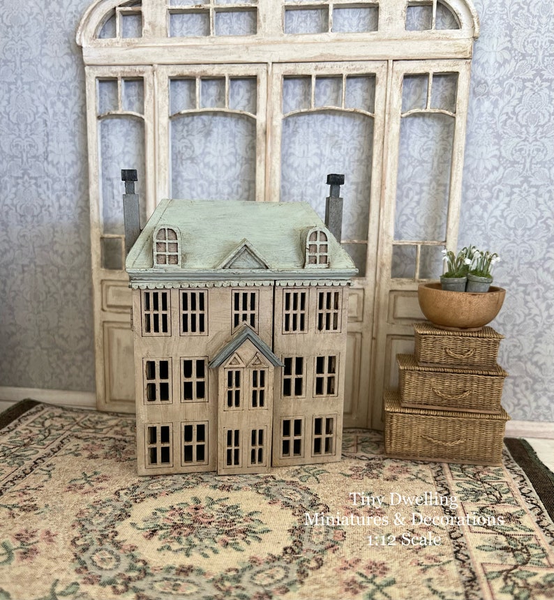 Miniature Dollhouse, Dollhouse for Dollhouse, Miniature Toy Shop, Dollhouse Toy, Dollhouse, Miniature House image 3