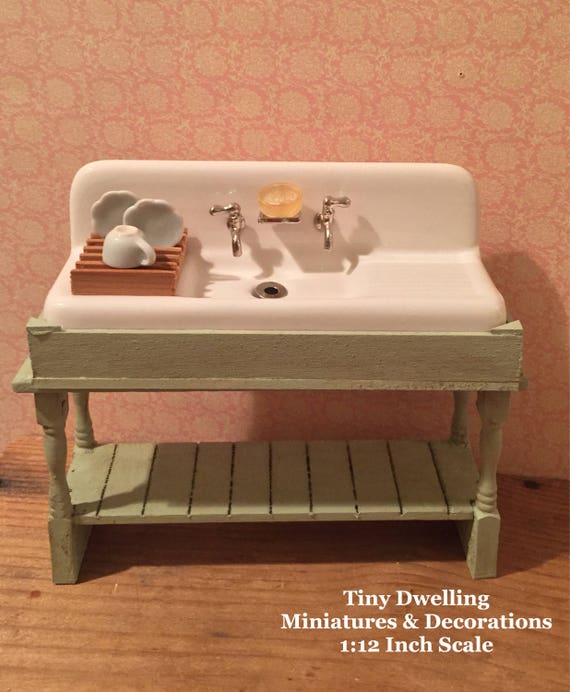 miniature kitchen sink