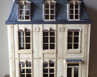 French Dollhouse, Miniature Chateau, Dollhouse, French Dollhouse, French Country Dollhouse