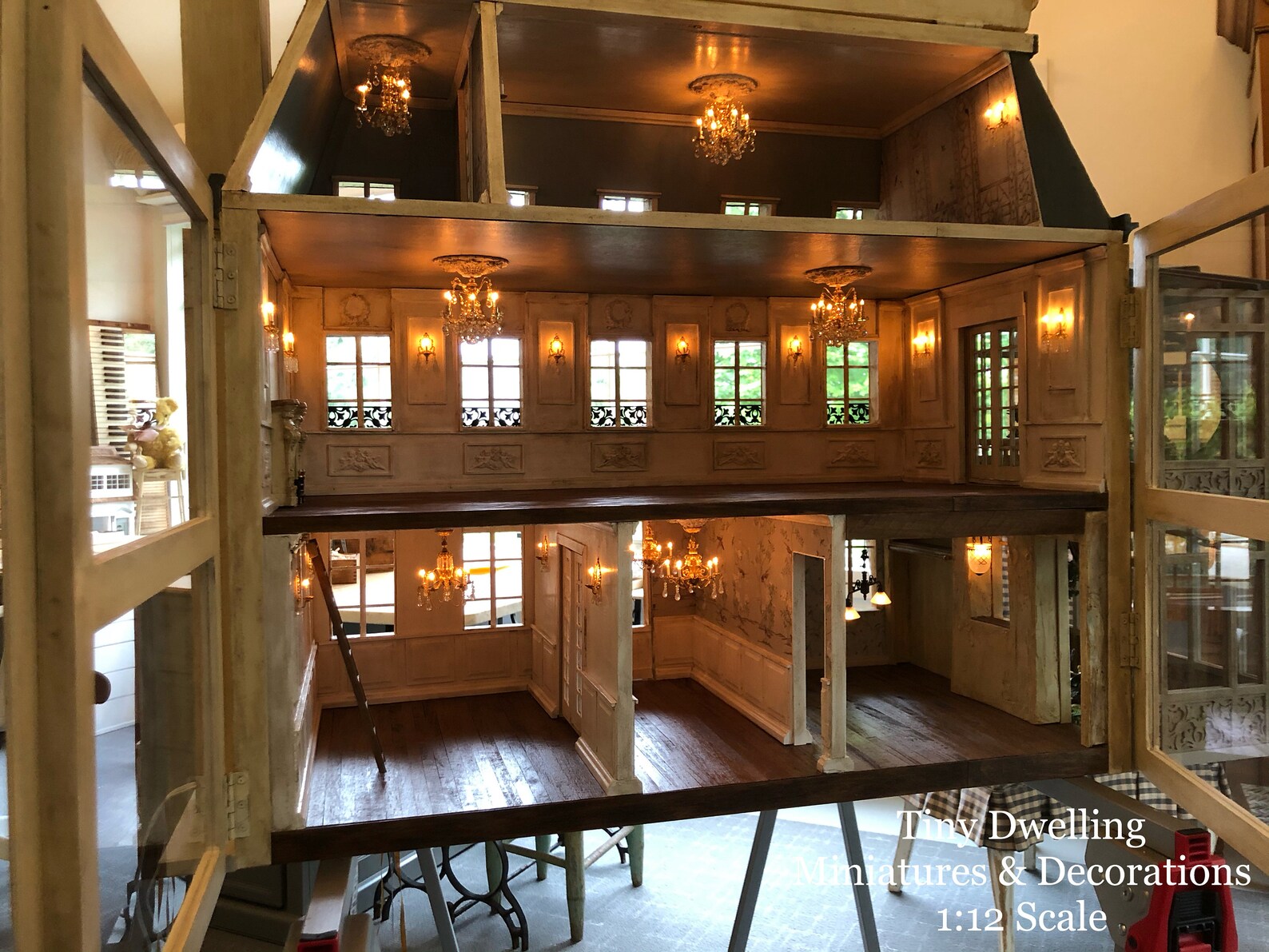 Franças Mason De Poupée Château Mnature Mason De | Etsy France