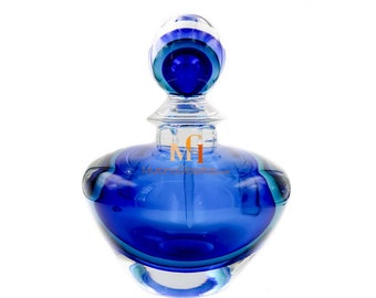 ヴィンテージ ベネチアン ムラーノ アート 吹きガラス 香水瓶 | 吹き