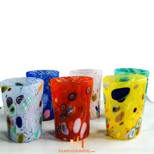 イタリア MURANO CAMPANELLA ベネチアングラス ミルフィオリ イタリア MURANO CAMPANELLA ベネチアングラス ミルフィオリ