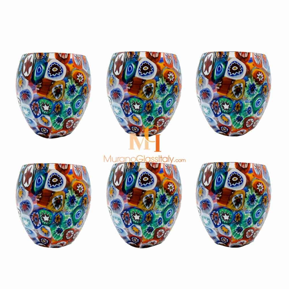MURANO ムラノ 金彩 ブルー ミルフィオリ ミルクピッチャー 61Xc2lFe8gL._UF350,350_QL50_.jpg