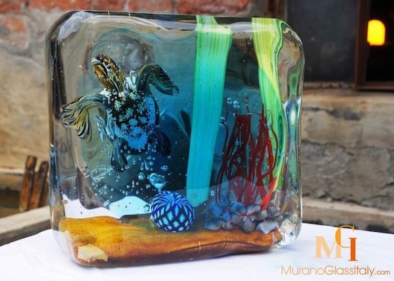 VINTAGE　MURANO ムラーノ　ガラス　置物　タートル　亀 VINTAGE MURANO ムラーノ ガラス 置物 タートル 亀 VINTAGE