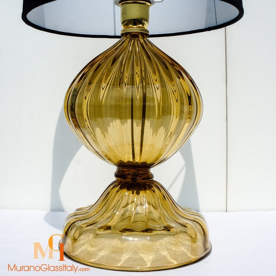 Italian glass lamps deals