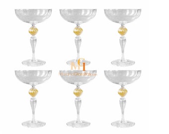 MURANO ムラノ フルート グラス ワイングラス-フルートコレクション-オリジナルムラーノグラス-OMG®