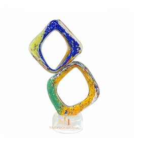 Murano Art Glass - Big Sculpture - Indoor Statue - Murano Glass Sculpture - Luxury Decor - Italian Art Glass - Made in Italy
