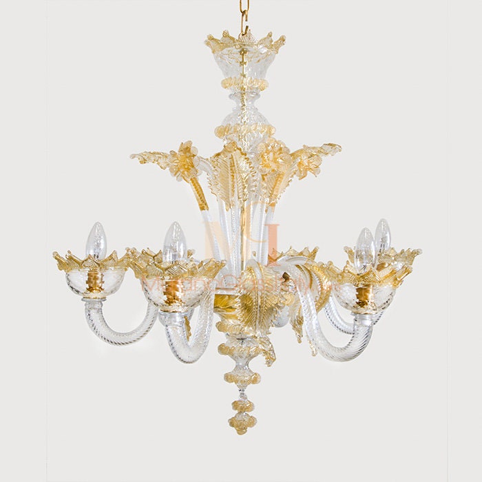 24 gold murano glass - Etsy 日本
