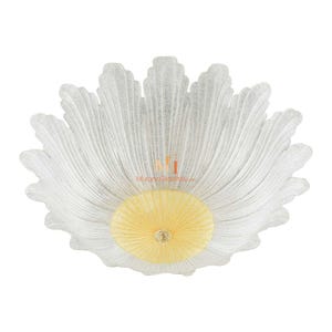 Venetian Ceiling Light - Italian Ceiling Light - Wired For Your Country - Hand Blown Lighting Made in Venice