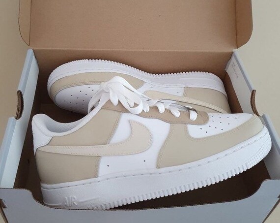 Custom Nude Nike Air Force 1 | Etsy