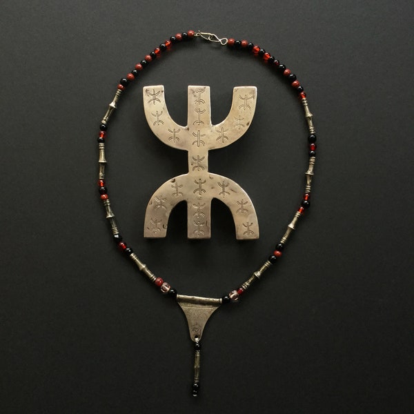 TUAREG NECKLACE,Lahia necklace,Tuareg jewellery,Tuareg silver,African jewelry,African necklace,ethnic jewelry,ethnic necklace