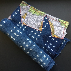 VINTAGE INDIGO TEXTILE,Malian indigo mudcloth,Malian cloth,indigo fabric,African indigo,African textile,indigo wrapper,mudcloth,Mali