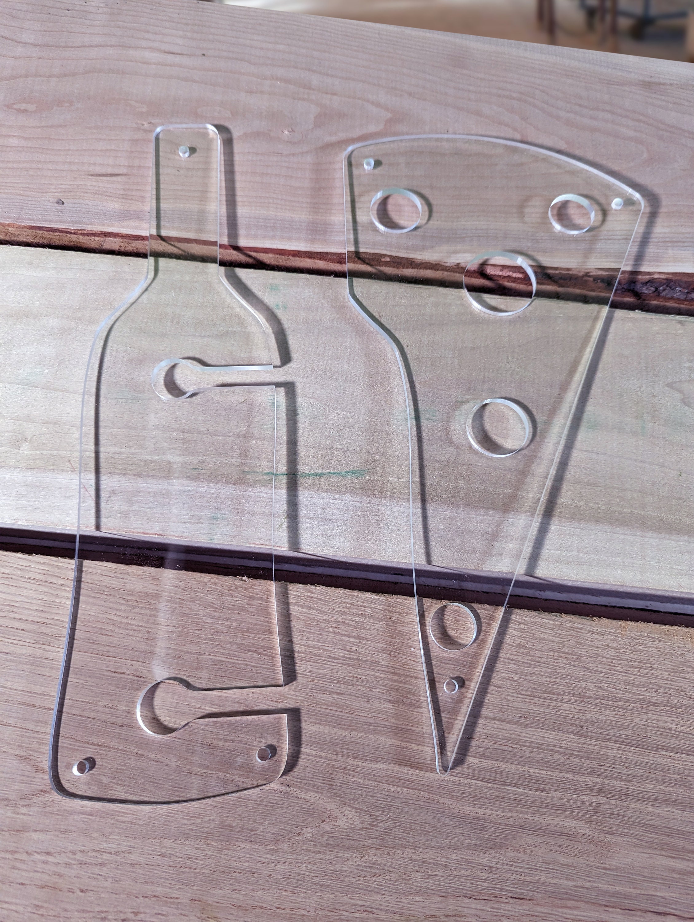 Wine Glass Base Router Bit Interlocking/nesting Wine and Cheese Board Acrylic Template for Router ...