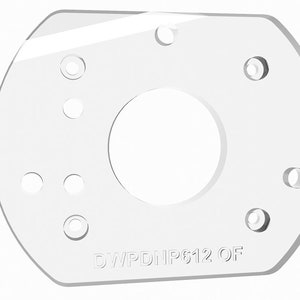 3/8&quot;Bodenplatte Upgrade mit 2&quot;Öffnung für DeWalt DPN612