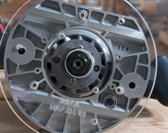 Actualización de placa base de 3/8&quot; de espesor con compatibilidad de bujes para Bosch Mrp23evs