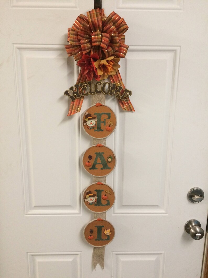 Welcome Fall Door Hanging
