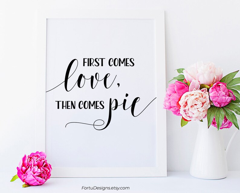Wedding quotes Wedding sign Printable wedding decorations I Know What Love Is sign Rustic wedding sign Love quote signs