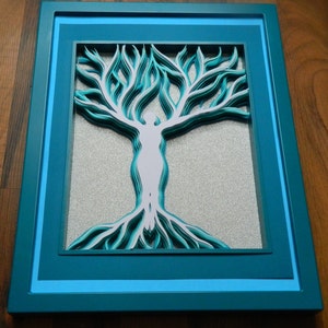 3D Paper Sculpture Water of Life