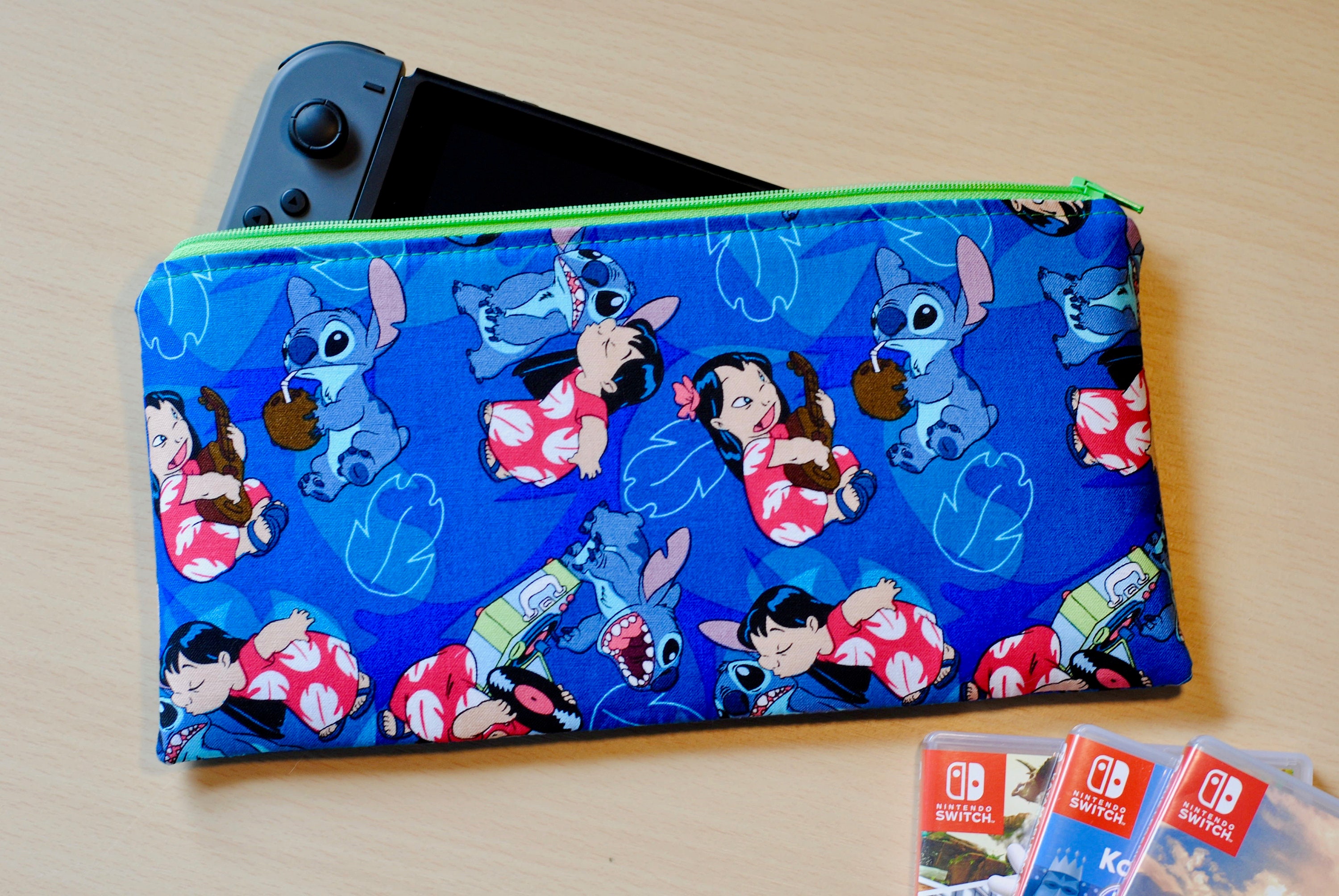 Nintendo Case Switch Lilo and Stitch Disney Etsy