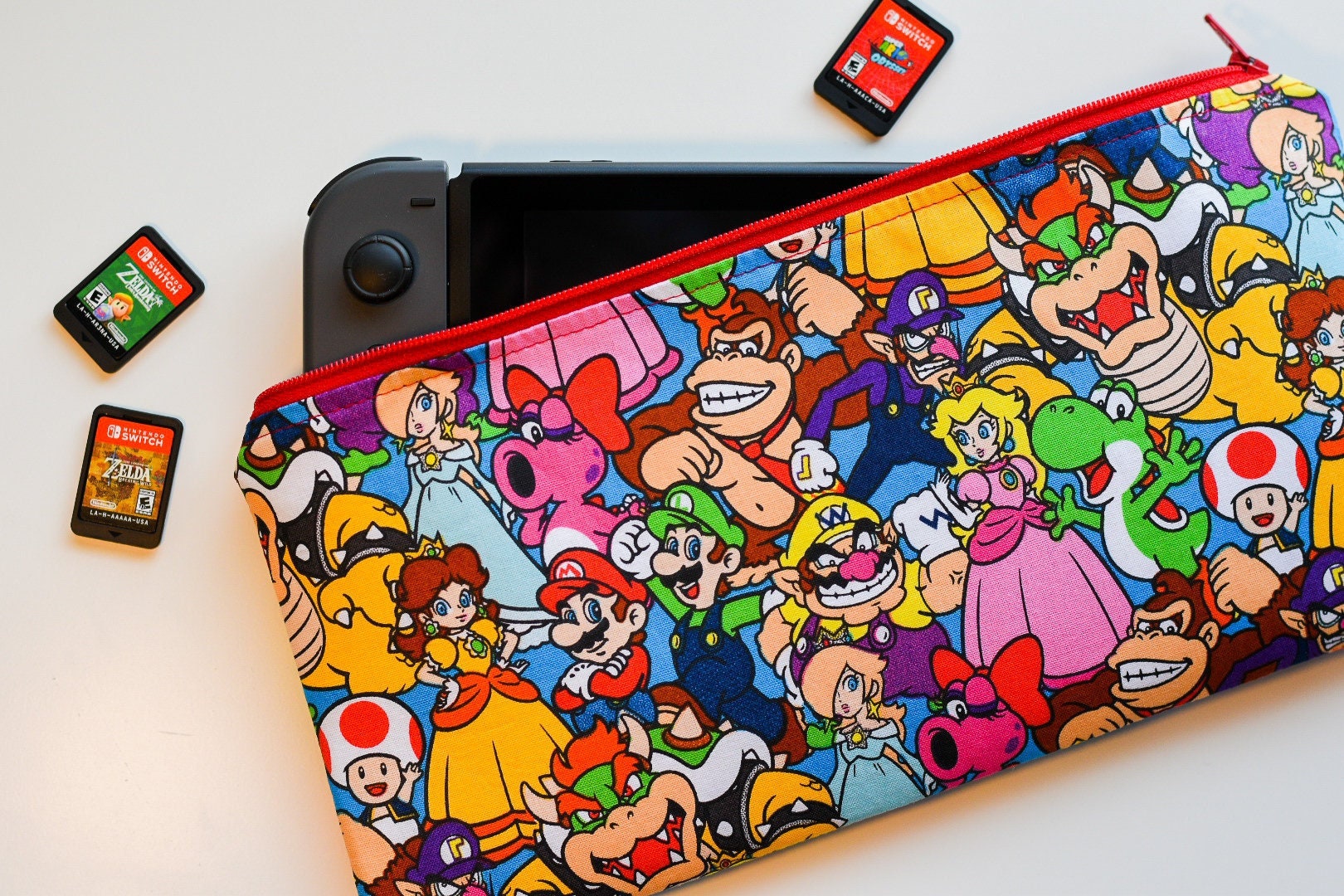 Nintendo 2DS 3DS Case Mario XL Customized Custom Made - Etsy