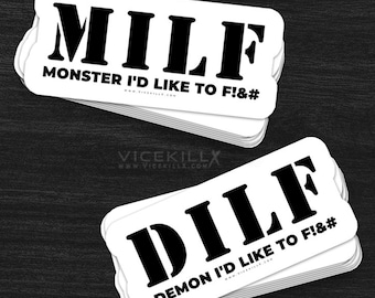 MILF/DILF Stickers