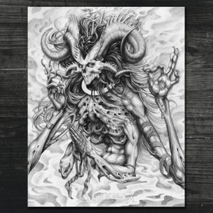 Bound God - Open Edition Print