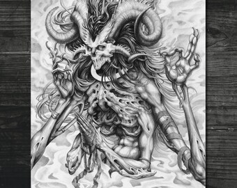 Bound God - Open Edition Print