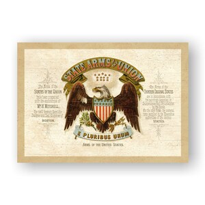 Handmade Patriotic Eagle Sign