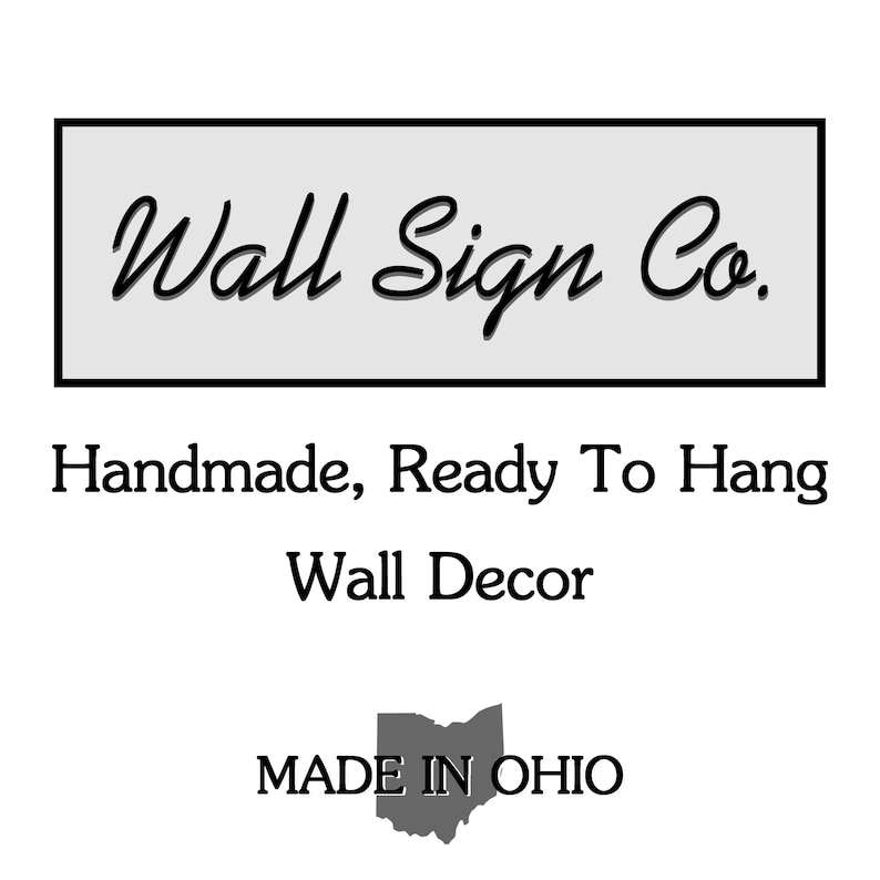 Powder Room Sign- Wall Sign Co.