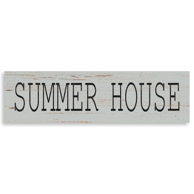 Summer House Sign Summer Home Sign Olive