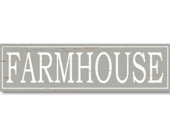 Unique Handmade Farmhouse Sign – Custom Colors Available for Your Style