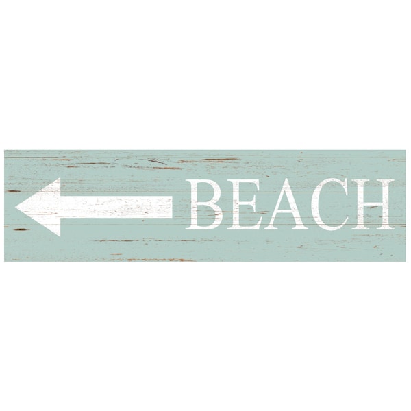 Beach Sign- Beach Sign with Arrow