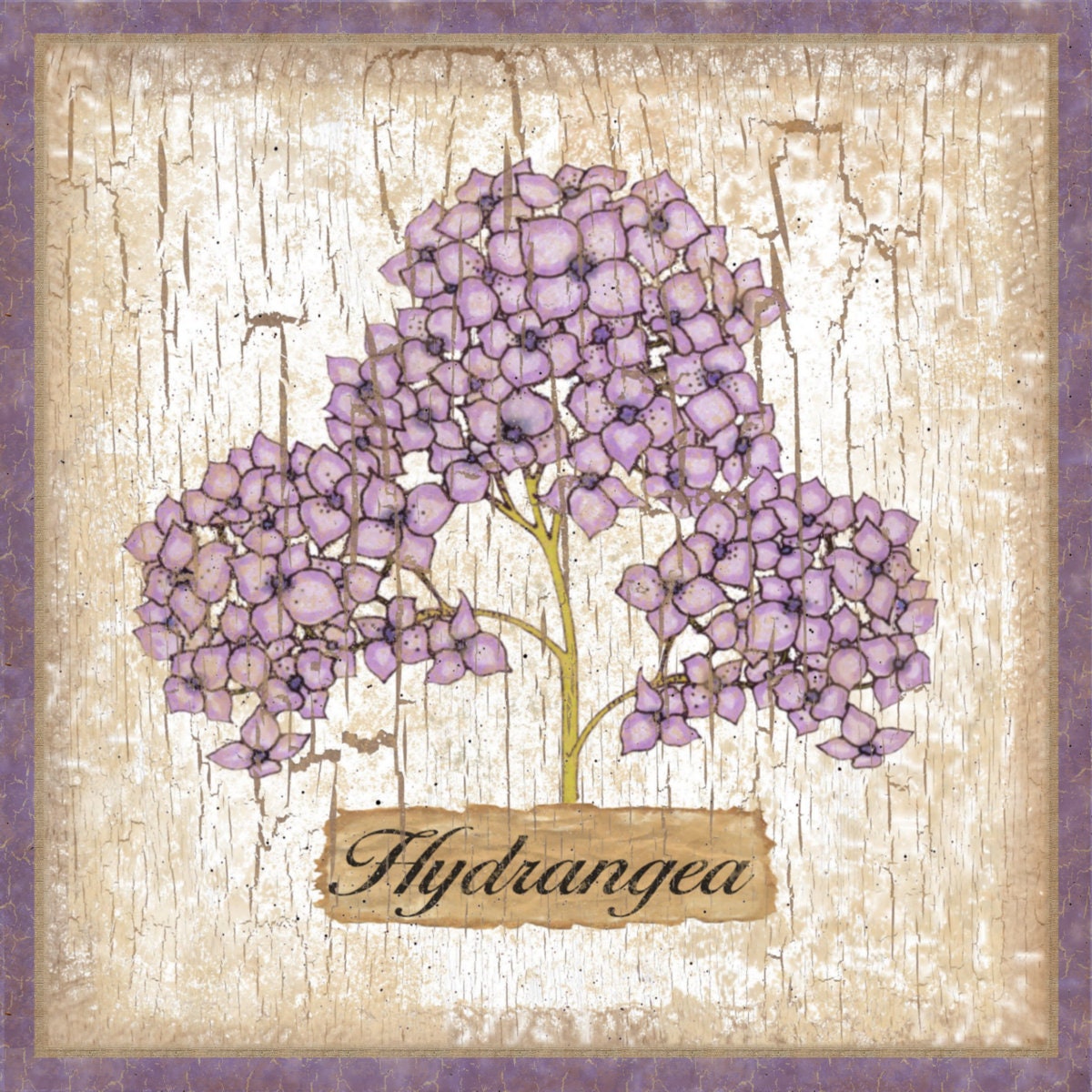Rustic Hydrangea Sign – Perfect for Farmhouse or Cottage Decor - Etsy