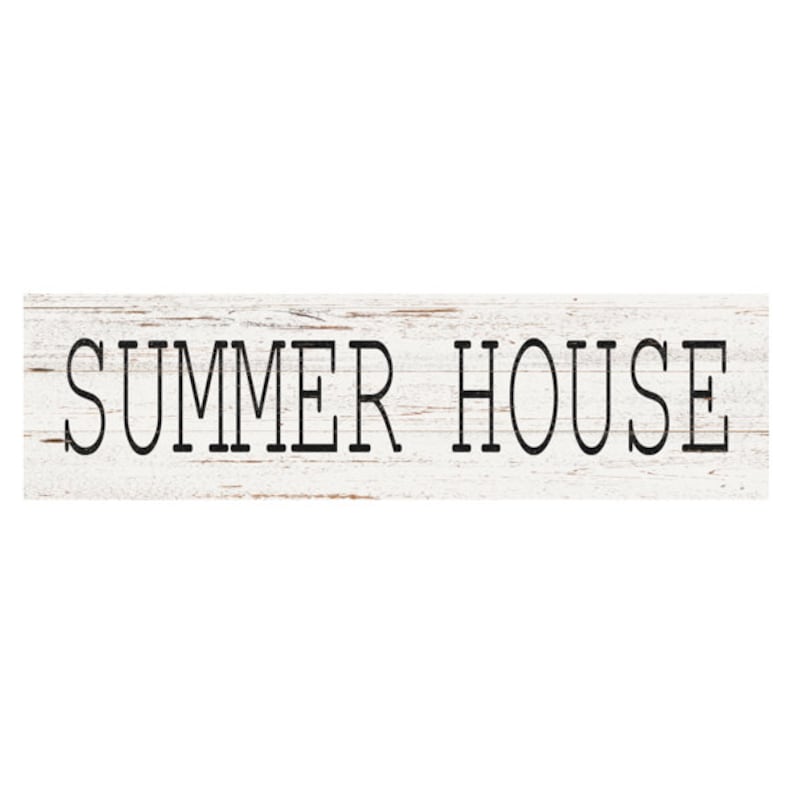 Summer House Sign