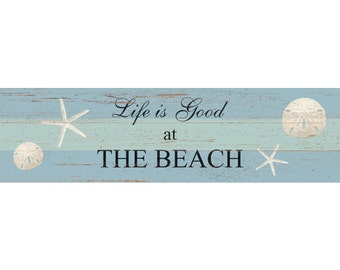 Beach Sign- Beach Themed Wall Sign