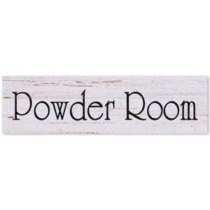 Powder Room Sign- Lavender