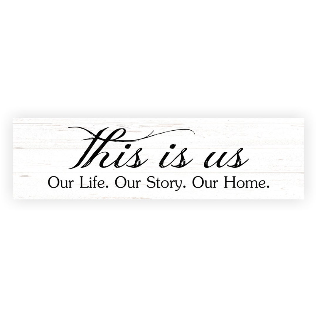 This is Us Sign White Rustic Sign Etsy