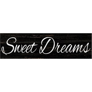 Sweet Dreams Sign- Master Bedroom Wall Art- Rustic Bedroom Sign