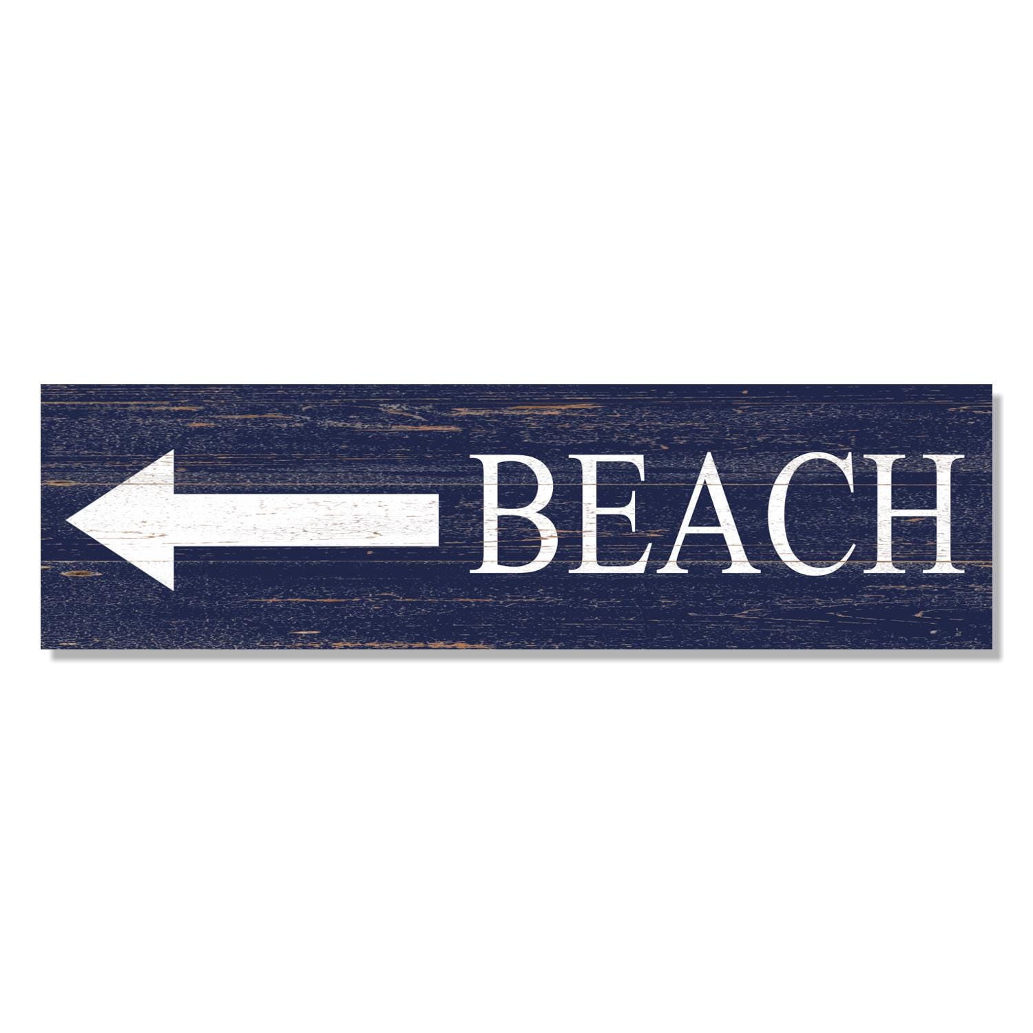 Beach Sign- Beach Sign With Arrow - Etsy