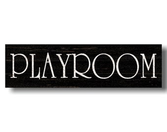 Playroom Sign- Above The Door Sign- Nursery Wall Art