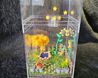 Springspinnengehege