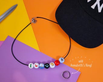 Camp Half-Blood Annabeth Chase Necklace featured in Percy Jackson & the Heroes of Olympus —Hand-Painted Designs for Fans, Cosplay and Gifts