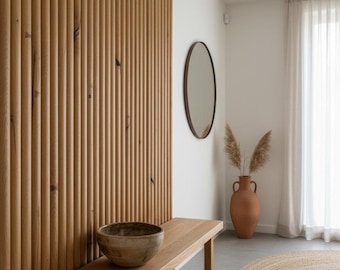 Reclaimed French Oak Wall Panels. Wood Wall Claddings. Wall Covering.