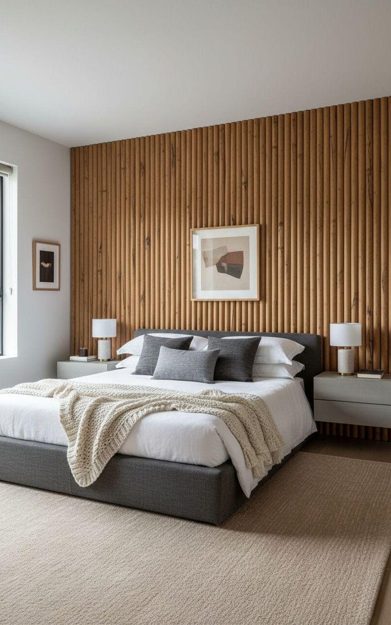 Reclaimed French Oak Wall Panels. Wood Wall Claddings. Wall Covering. image 2