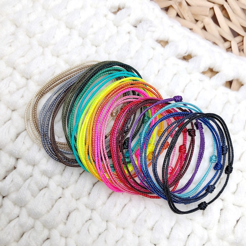 Waterproof Adjustable Bracelet / Surfer Beach Bracelets / Etsy