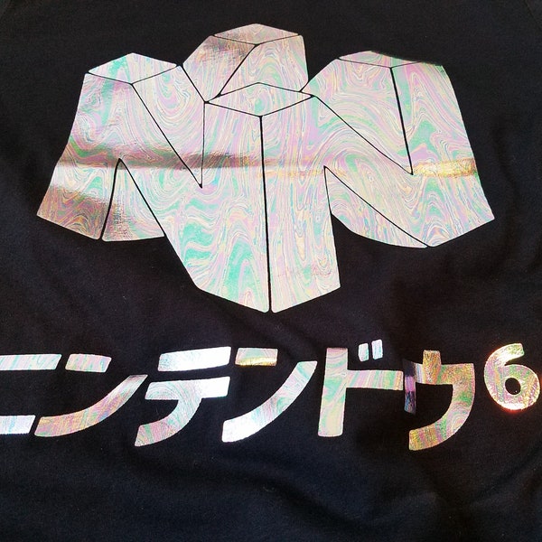 Nintendo 64 Holographic T-shirt