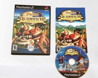 Harry Potter: Quidditch World Cup Sony PlayStation 2 Game Tested Complete CIB